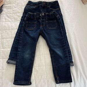 Kids Dark Blue Denim  Jeans